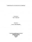 LA IMPORTANCIA DE LOS COSTOS ABC EN LAS EMPRESAS