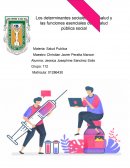 Los determinantes sociales de la salud y las funciones esenciales de la salud pública social