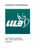 Finanzas para los Negocios