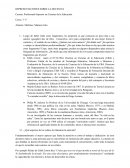 Representaciones sobre la docencia