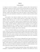 Reflexión La ética profesional