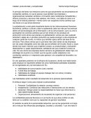 Calidad, productividad y competividad