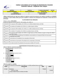 GESTION CONTABLE II INVENTARIOS. Página 1