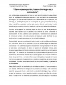 Sensopercepción, bases biológicas y entrevista psicológica