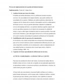 Proceso de implementación de la gestión del talento humano