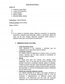 GUIA DE LECTURA . AMBIENTE SOCIO-CULTURAL