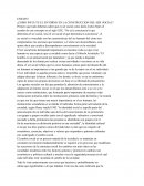 ¿Cómo influye el entorno en la construcción del ser social?