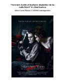Sweeney Todd: el barbero diabólico de la calle Fleet by Tim Burton