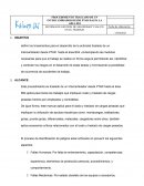 PROCEDIMIENTO TRASLADO DE UN INTERCAMBIADOR DESDE PTAR HASTA LA AREA B54