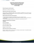 Práctica en Responsabilidad Social . Plan de trabajo