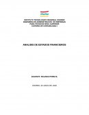 ANALISIS DE ESTADOS FINANCIEROS