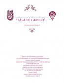 Tasa de cambio. Actividad de aprendizaje