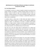 IMPORTANCIA DE LA AUDITORIA INTERNA EN LAS PYMES