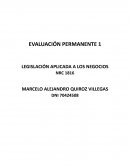 LEGISLACIÓN APLICADA A LOS NEGOCIOS NRC 1816