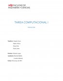 TAREA COMPUTACIONAL I PRODUCCIÓN