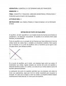 CONCEPTO Y FINALIDAD. UNIDADES MONETARIAS, PRODUCIDAS Y PORCENTUALES (PUNTO DE EQUILIBRIO)