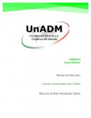 Autorreflexión. Manejo de materiales