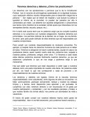 Tenemos derechos y deberes ¿Cómo los practicamos?