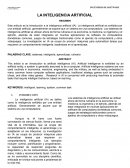 LA INTELIGENCIA ARTIFICIAL