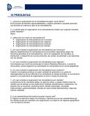 Preguntas mercadotecnia