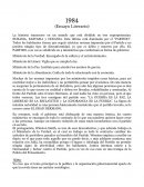1984. Ensayo literario