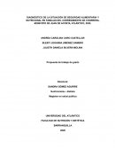 Situación de Seguridad Alimentaria en la comunidad