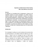 Voyerismo y Exhibicionismo Virtual: Sexting