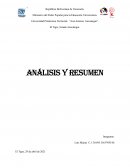 ANÁLISIS Y RESUMEN. Software Libre