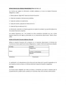 Estrucutas de los estados financieros