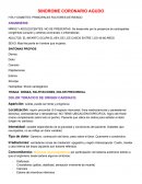 Sindrome coronario agudo
