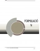 FORMULACION Y EVALUACION