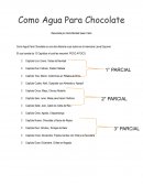 Razonamiento y Analogías.Como Agua Para Chocolate