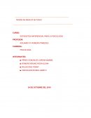 ESTADISTICA INFERENCIAL PARA LA PSICOLOGIA