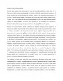 Estudio de las políticas públicas