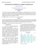 Inteligencia Artificial y Redes Neuronales