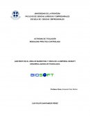 ASISTENTE EN EL ÁREA DE MARKETING Y VENTA DE LA EMPRESA BIOSOFT DESARROLLADORA DE TECNOLOGIA