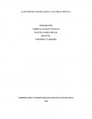 LA ECONOMIA CON RELACION A LAS OTRAS CIENCIAS