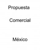 Propuesta Comercial México