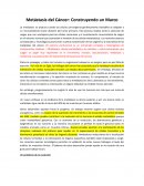 Metástasis del Cáncer: Construyendo un Marco