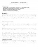 Instructivo "la entrevista" cartera