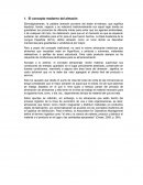 Concepto moderno del almacén