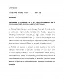 PROYECTO: “PROGRAMA DE INTERVENCIÓN EN VIOLENCIA INTRAFAMILIAR EN EL CORREGIMIENTO DEL CHORRILLO, DISTRITO DE PANAMA”