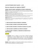 Ejercicio desarrollo de objetivos SMART