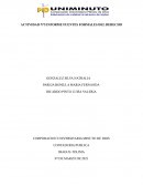 Actividad n°5 Informe fuentes formales del derecho