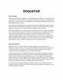 Cuento desde dos perspectivas distintas Roquefor