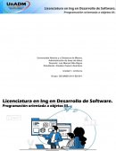 Programacion orientada a objetos