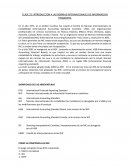 CLASE 23: INTRODUCCION A LAS NORMAS INTERNACIONALES DE INFORMACION FINANCIERA