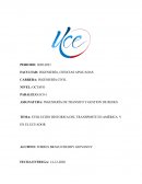 EVOLUCIÒN HISTORICA DEL TRANSPORTE EN AMÈRICA Y EN EL ECUADOR