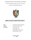 DESARROLLO DE PRODUCTOS Y SERVICIOS (CMMI-DEV-CMMI PARA DESARROLLO) APLICADA EN LA EMPRESA “METÁLICAS UNIÓN S.A.”