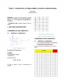 Tarea 3 – Introducción a la lógica digital y circuitos combinacionales